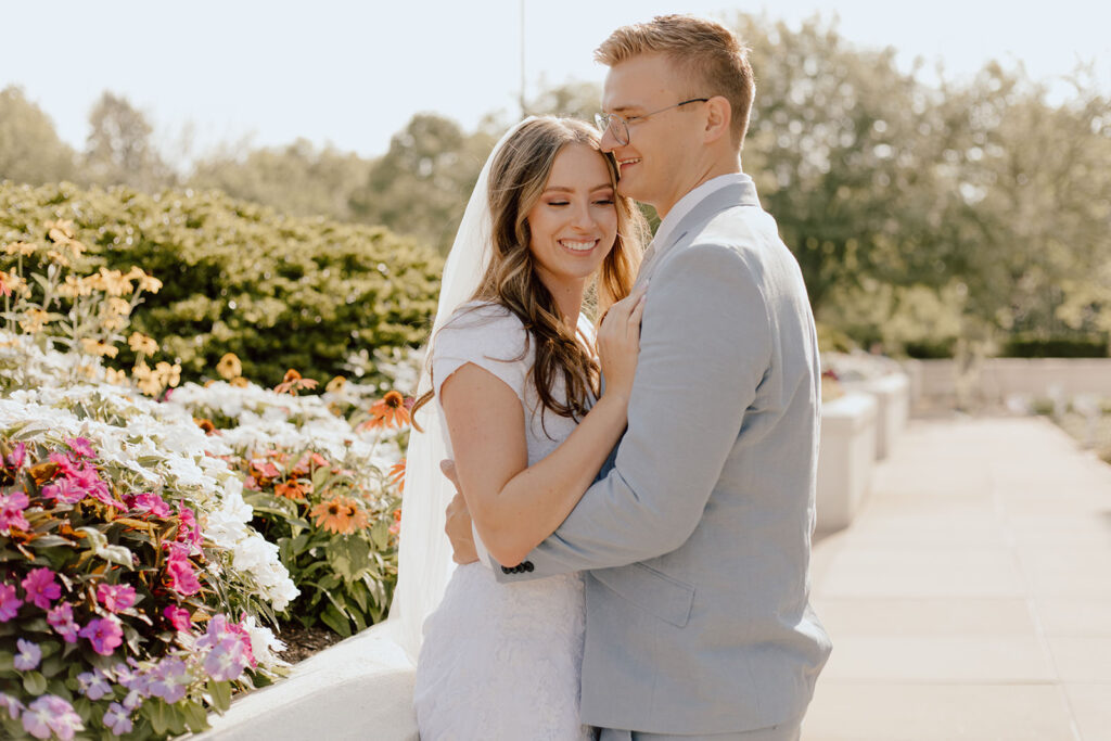 st louis LDS temple wedding