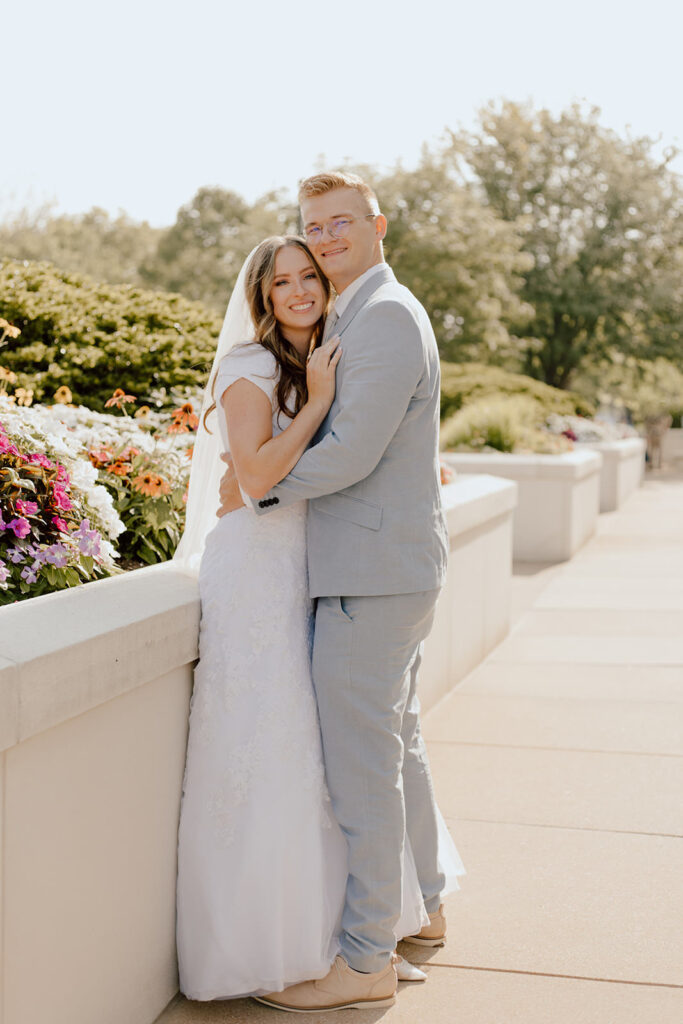 st louis LDS temple wedding