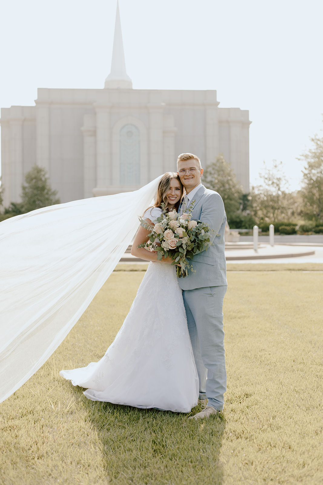 st louis LDS temple wedding