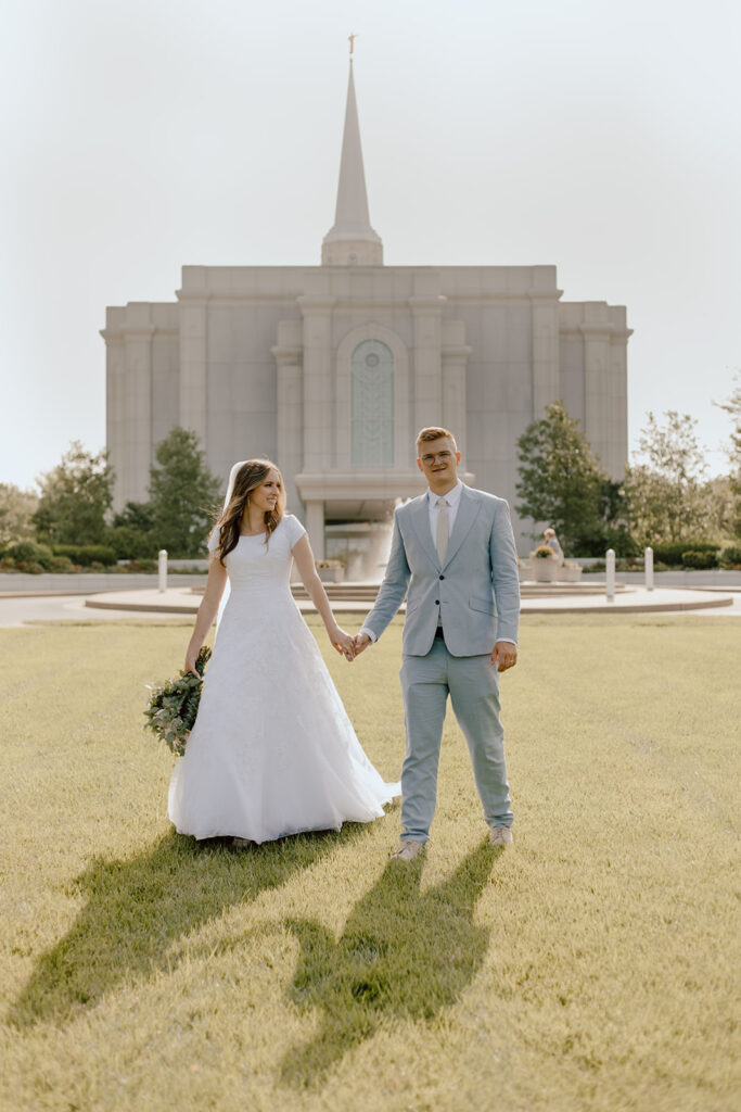st louis LDS temple wedding