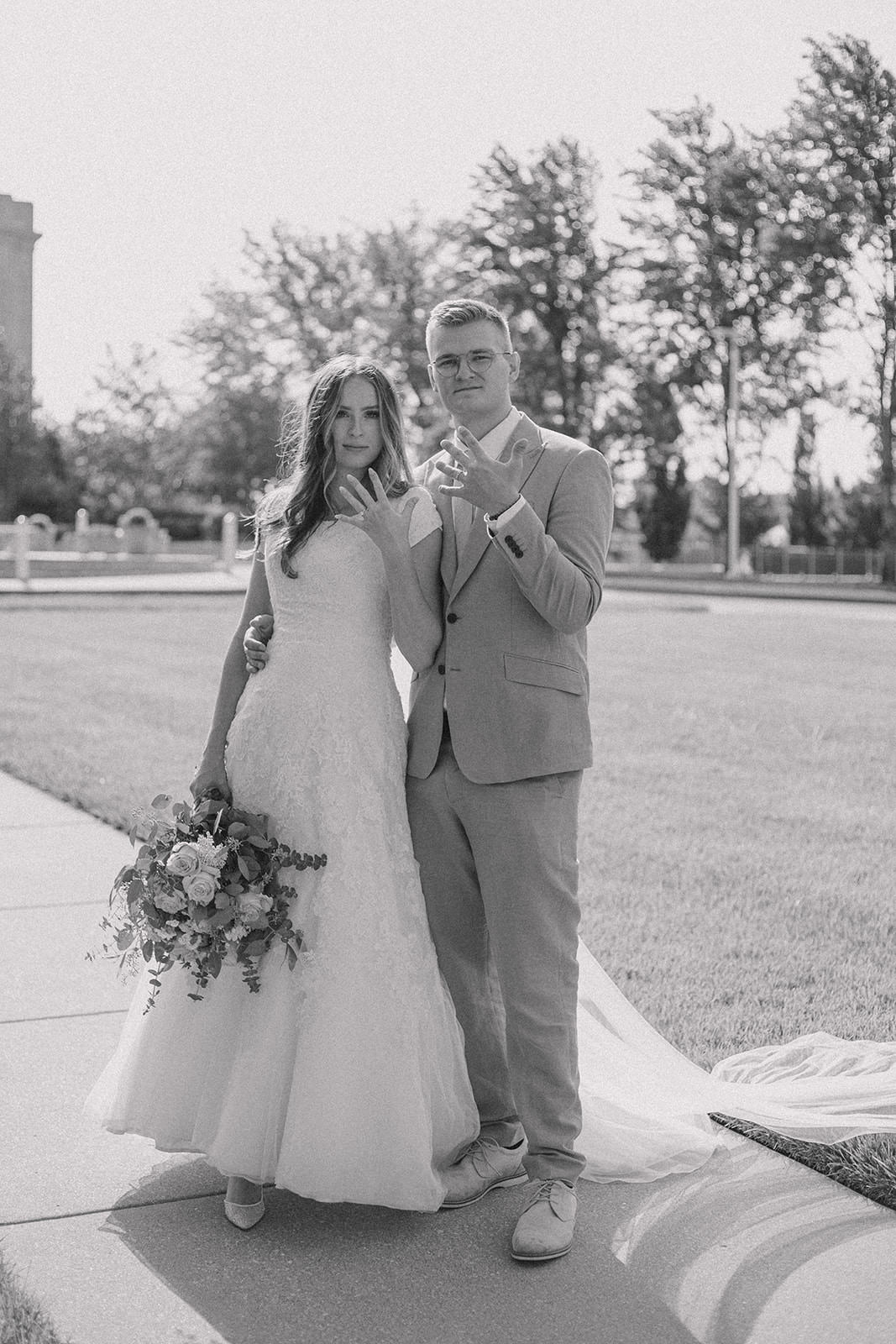 st louis LDS temple wedding