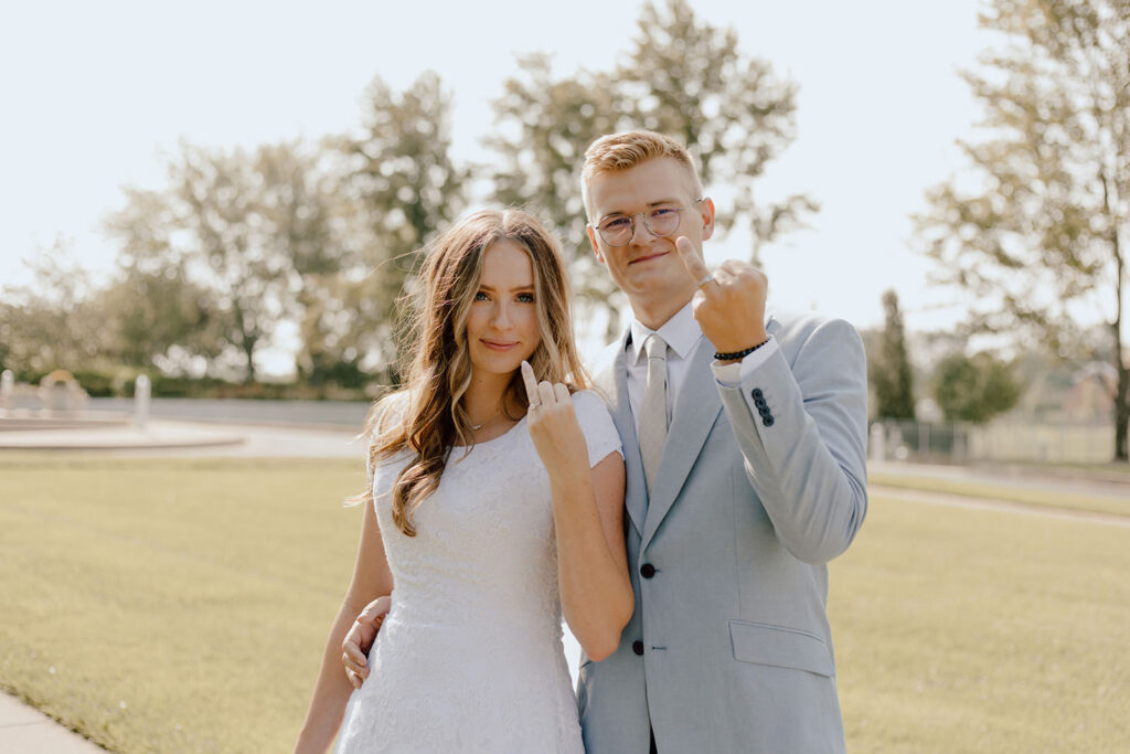 st louis LDS temple wedding