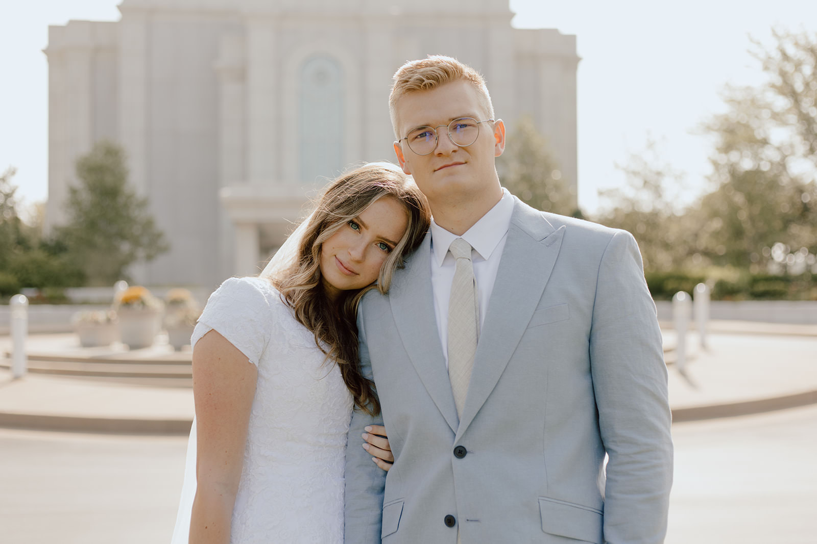 st louis LDS temple wedding