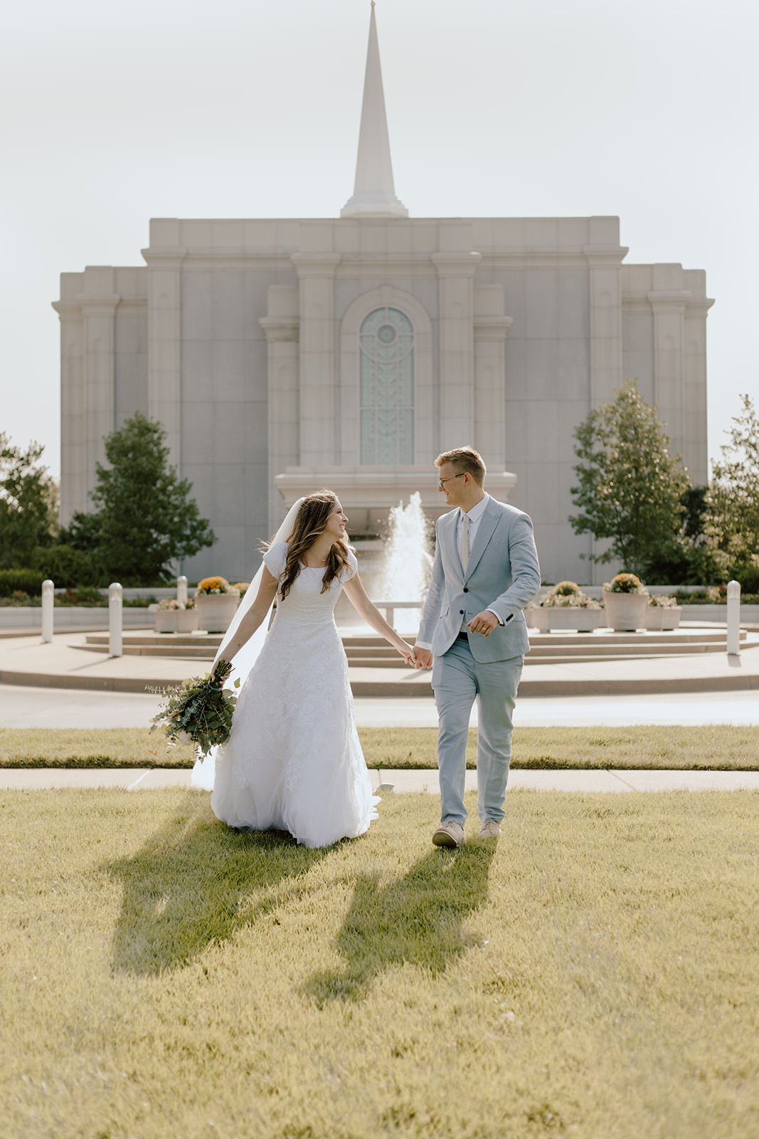 st louis LDS temple wedding