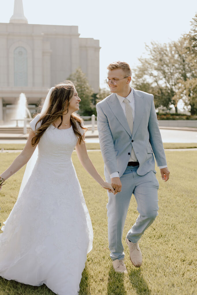 st louis LDS temple wedding