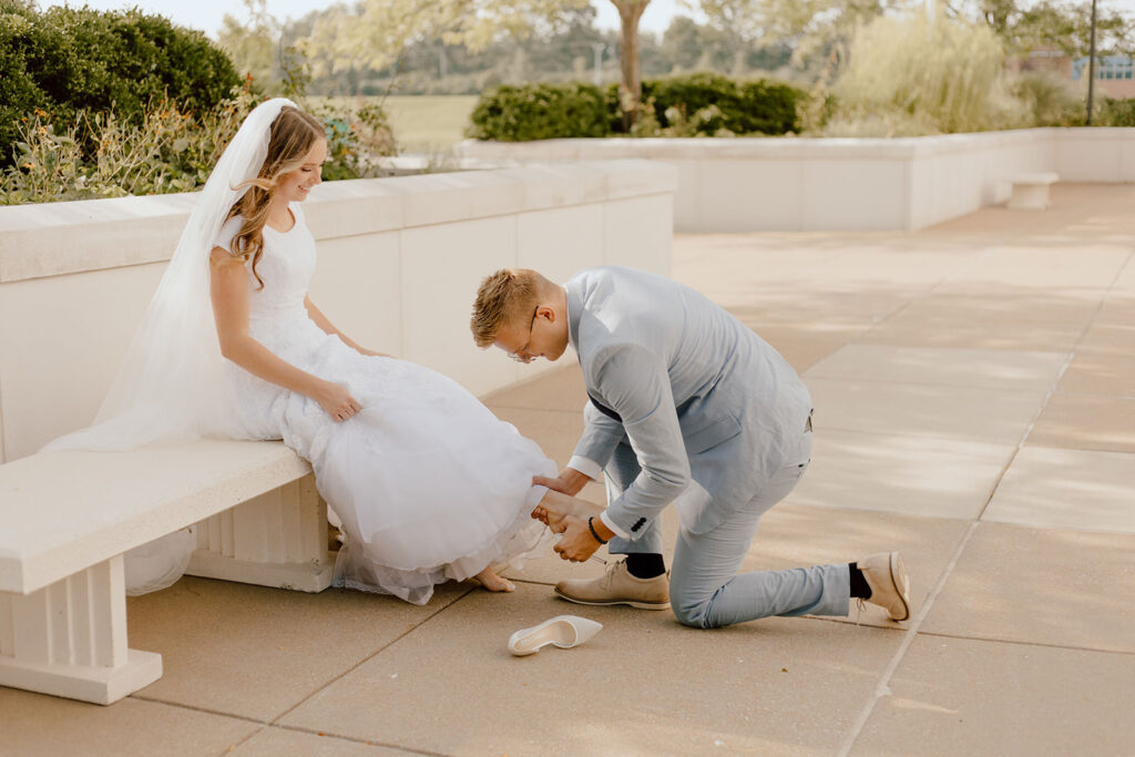 st louis LDS temple wedding