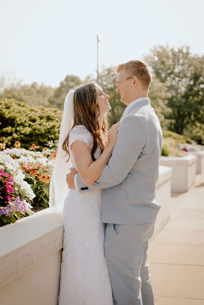 st louis LDS temple wedding