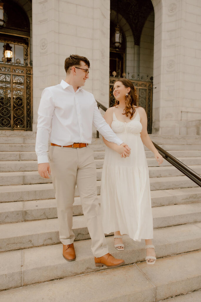 st louis engagement photos