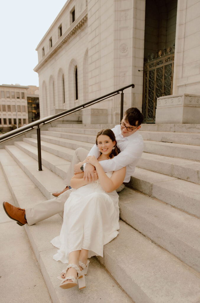 st louis engagement photos