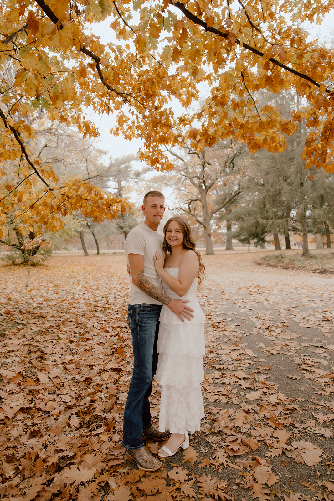 lafayette park engagement photos