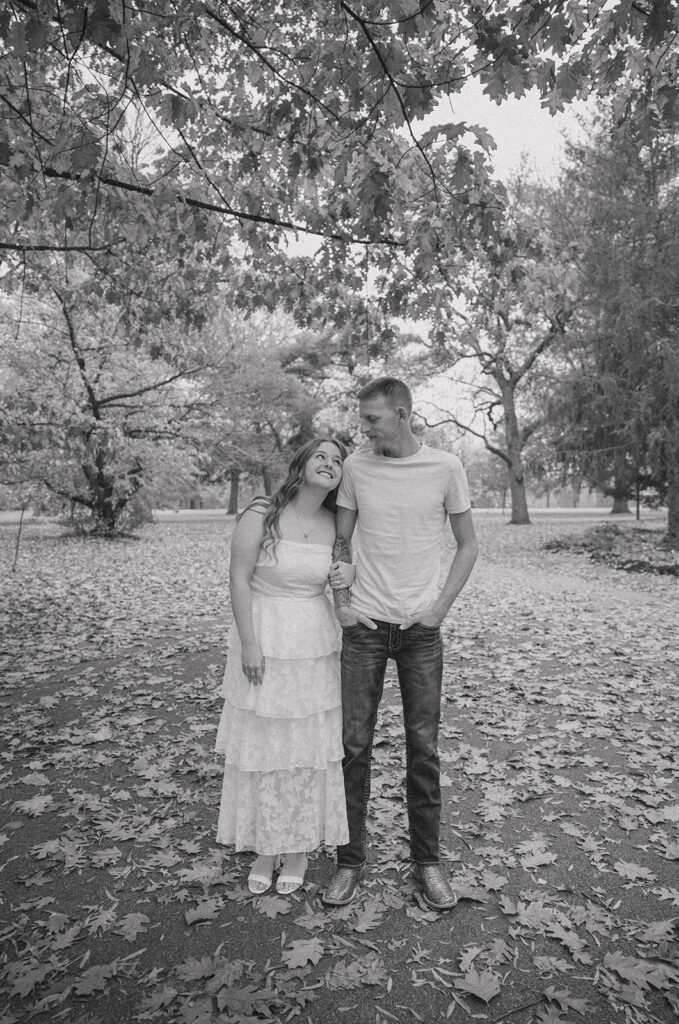 lafayette park engagement photos