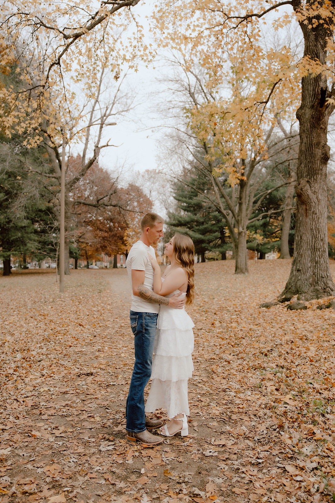 lafayette park engagement photos
