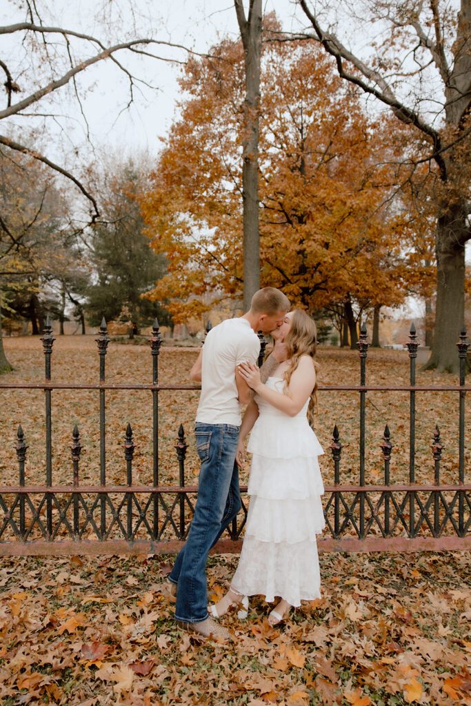 lafayette park engagement photos