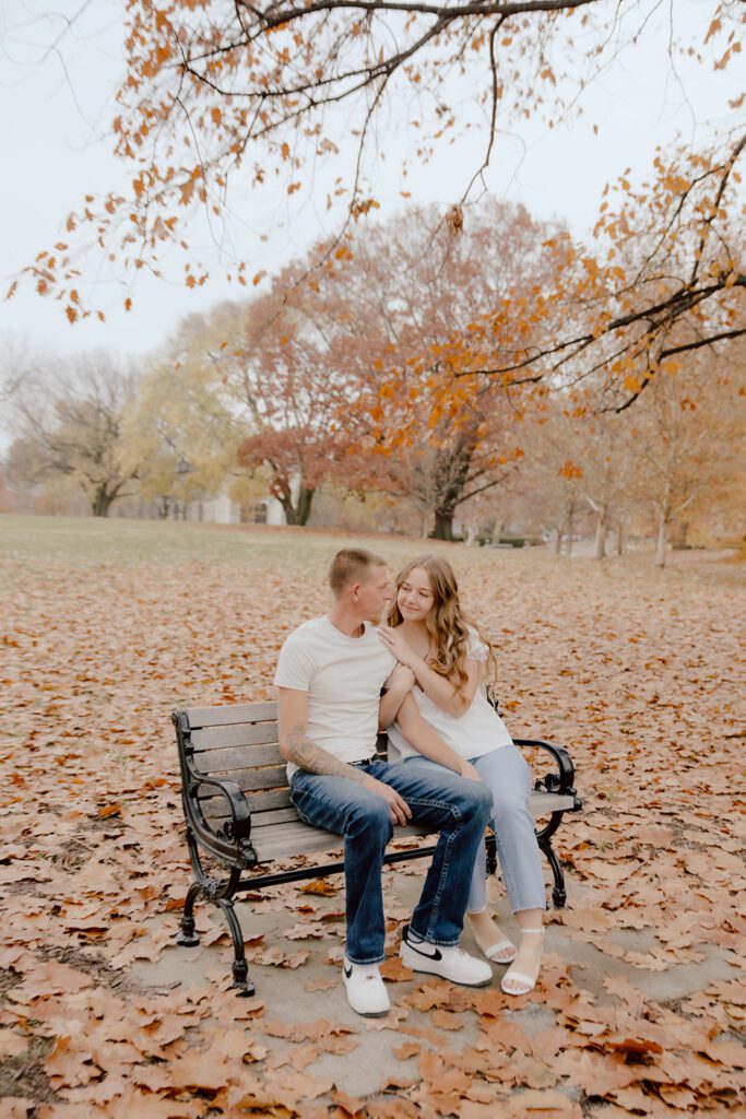 lafayette park engagement photos