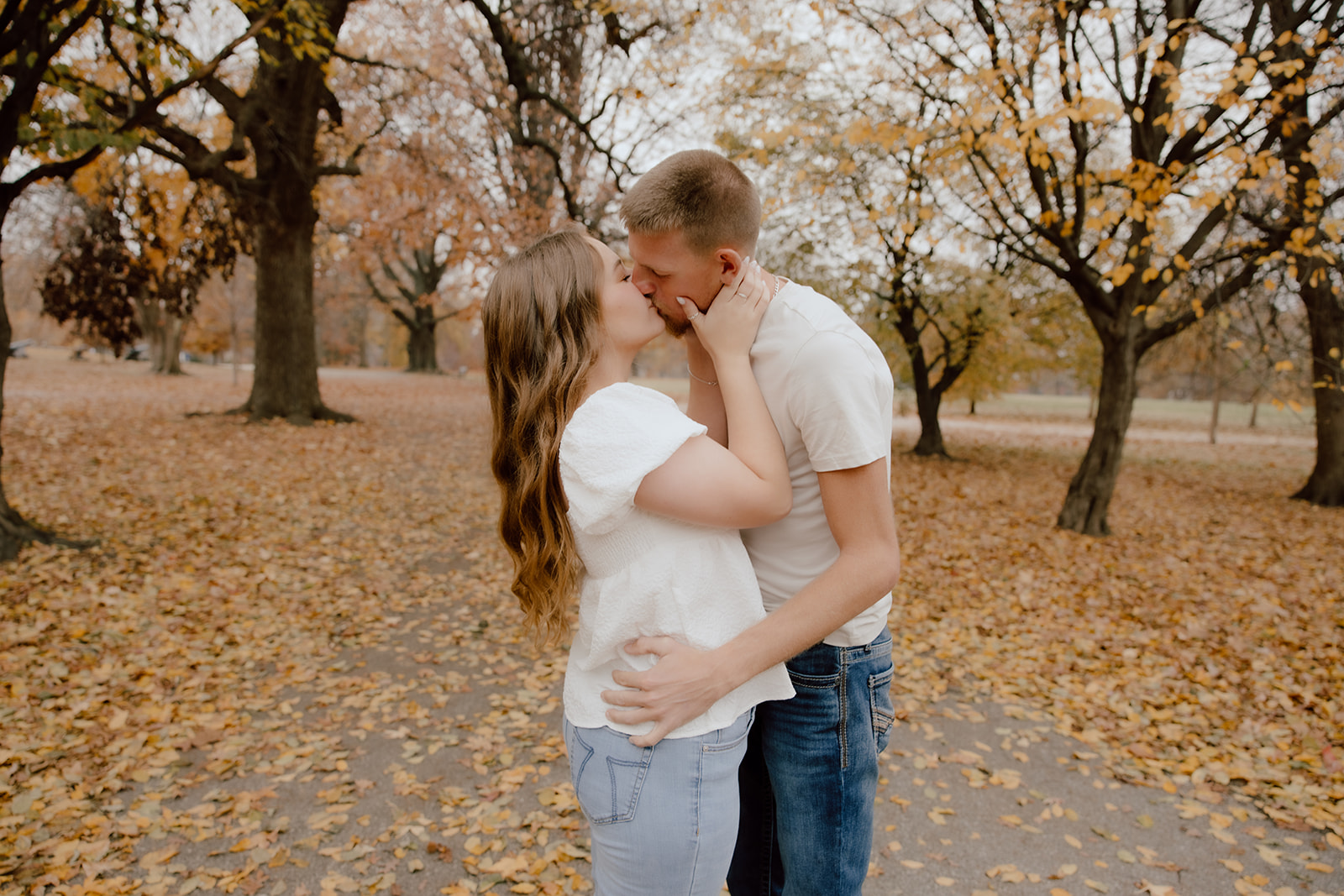 lafayette park engagement photos