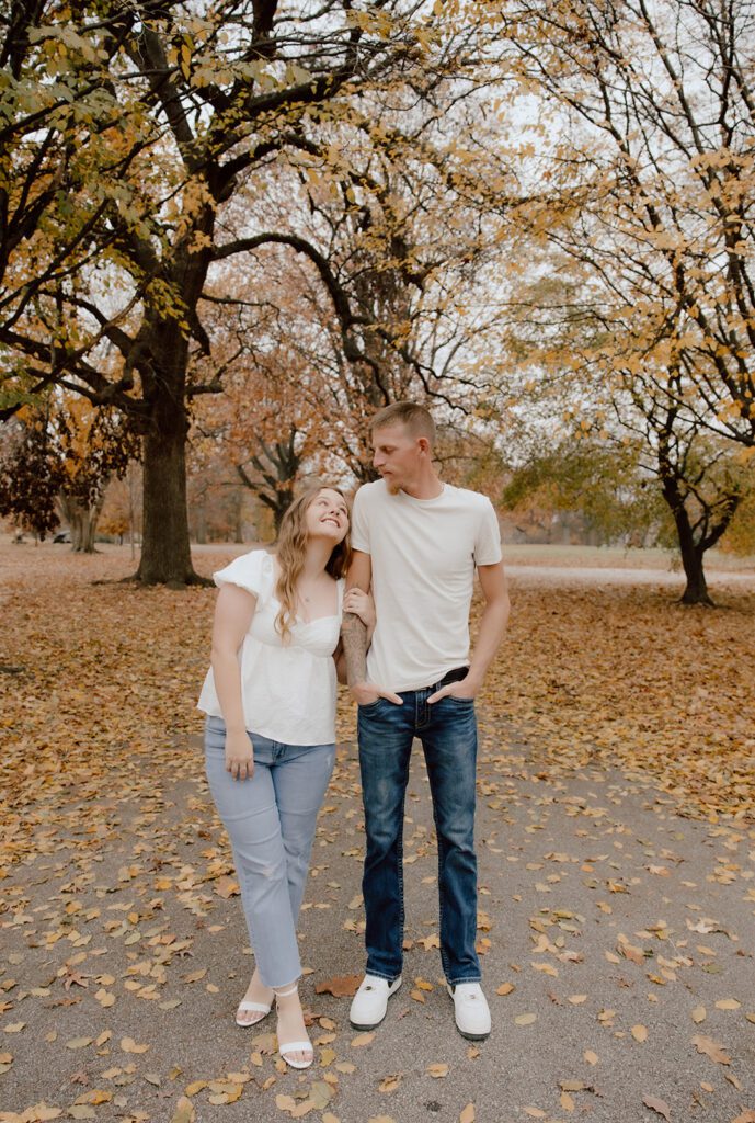 lafayette park engagement photos