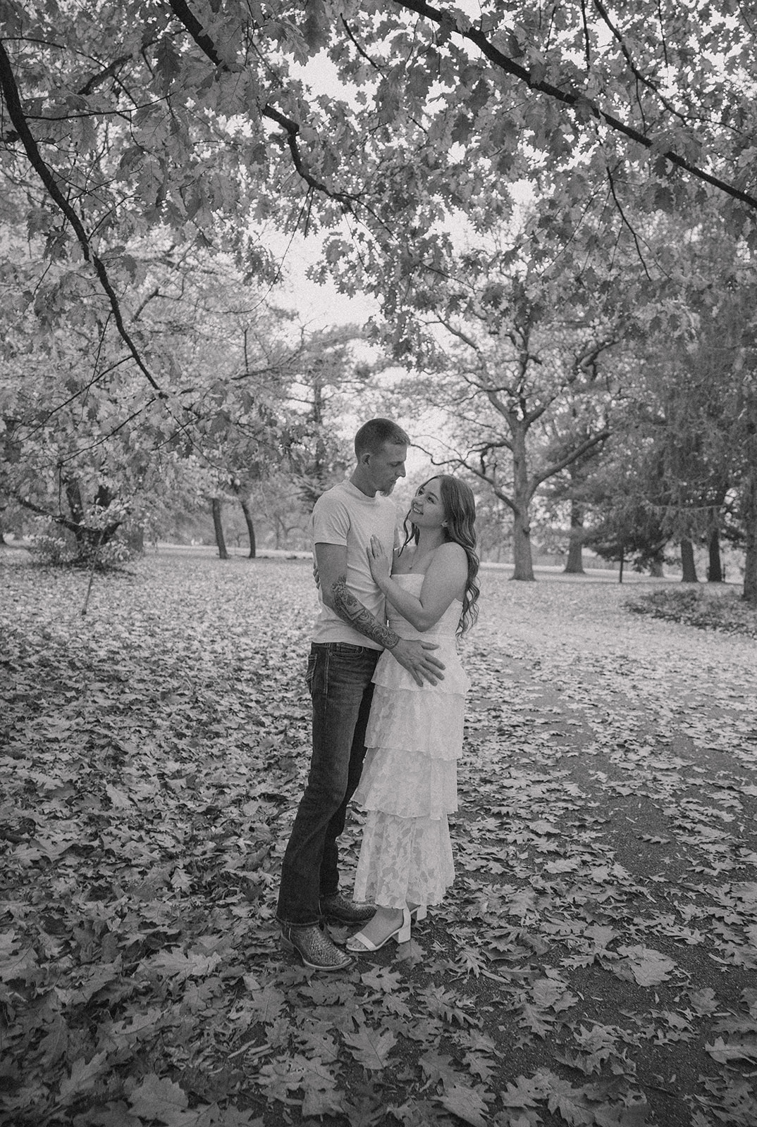 lafayette park engagement photos