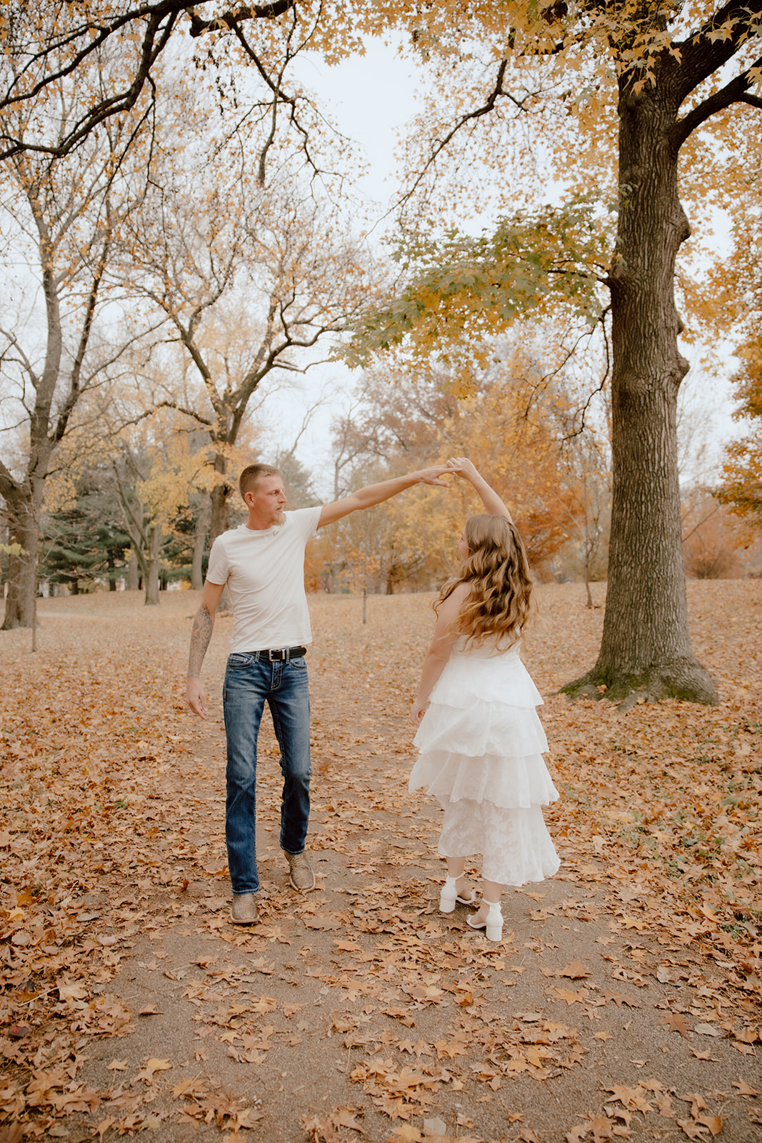 lafayette park engagement photos