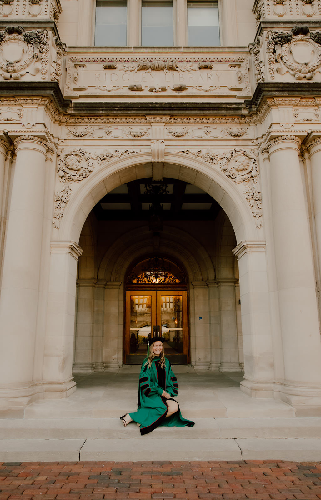 WashU graduation photos in st. louis