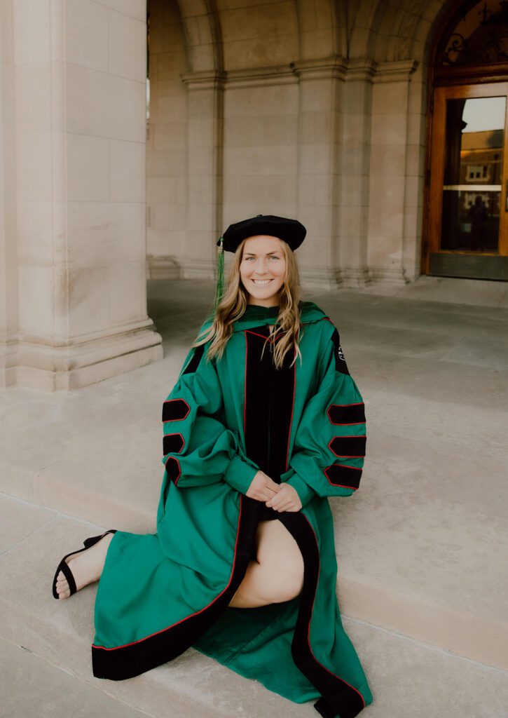 WashU graduation photos in st. louis