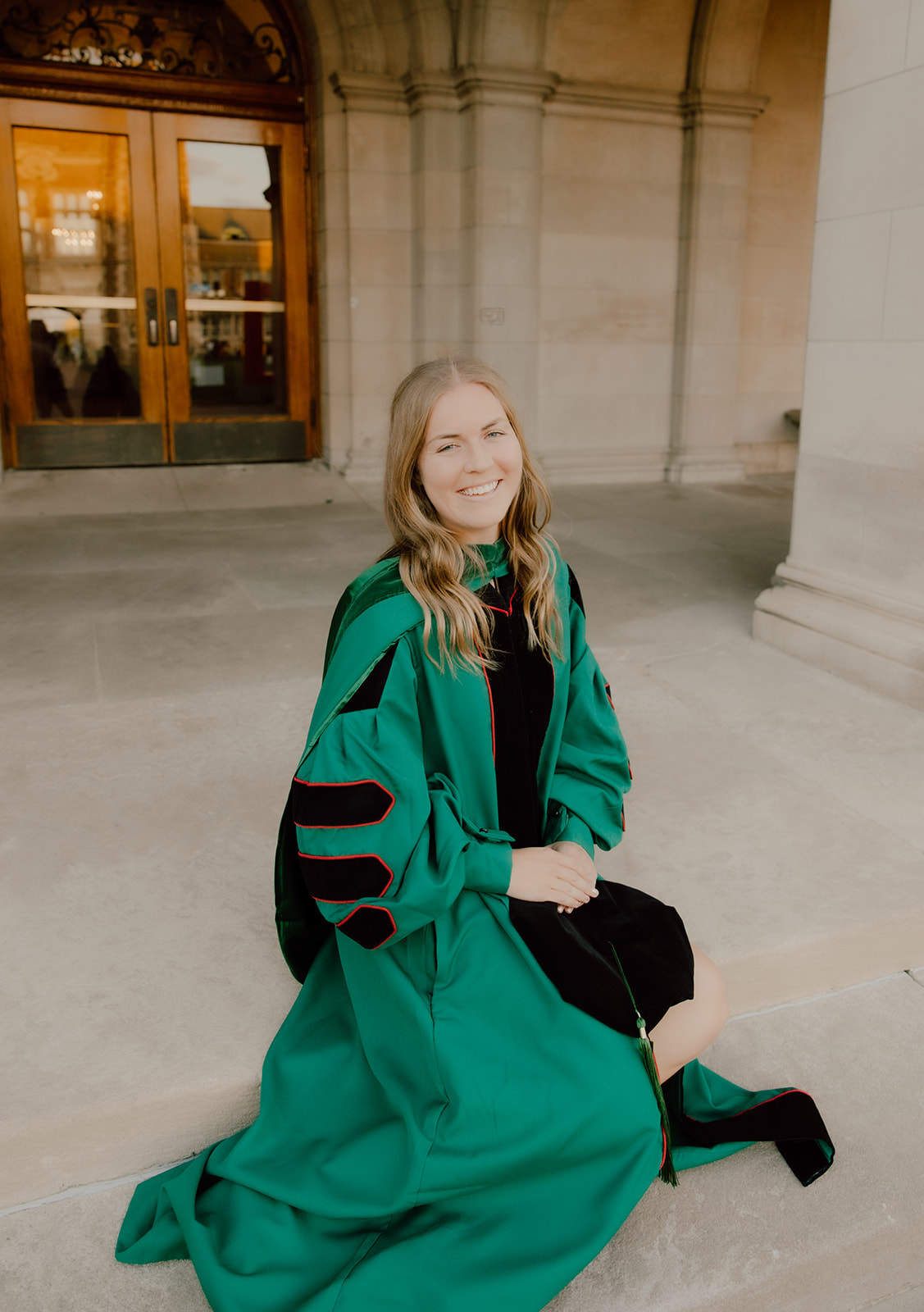 WashU graduation photos in st. louis