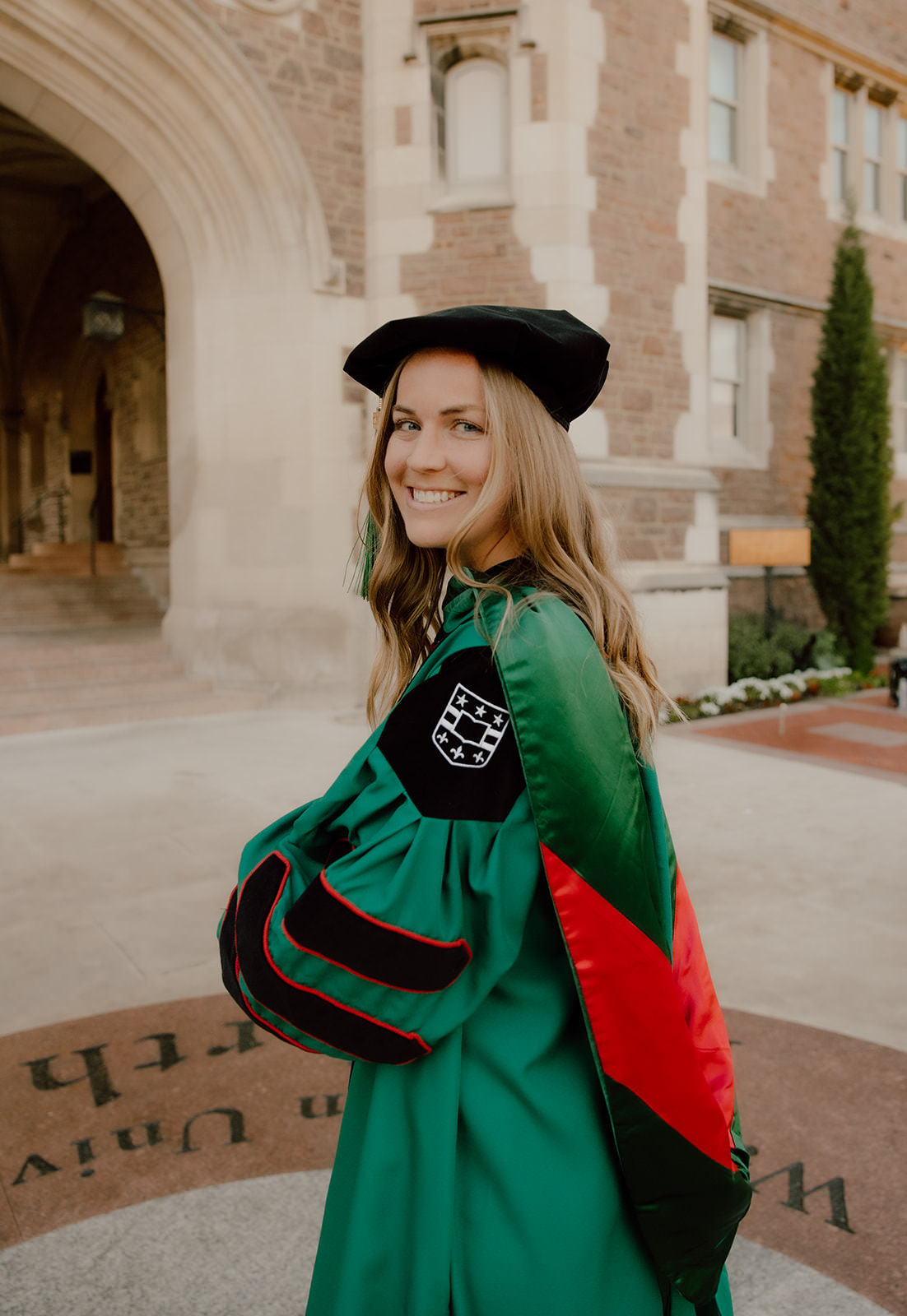 WashU graduation photos in st. louis