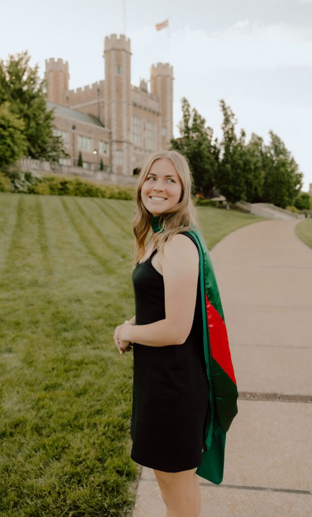 WashU graduation photos in st. louis