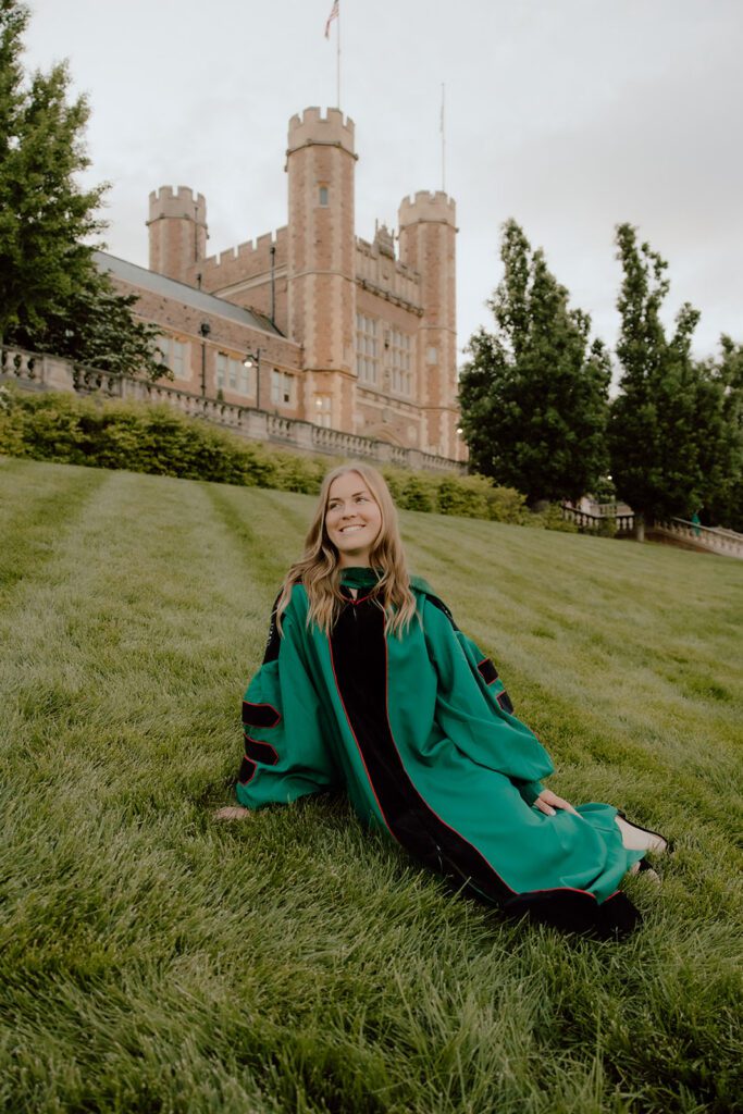 WashU graduation photos in st. louis