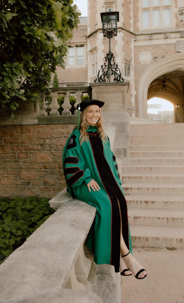 WashU graduation photos in st. louis