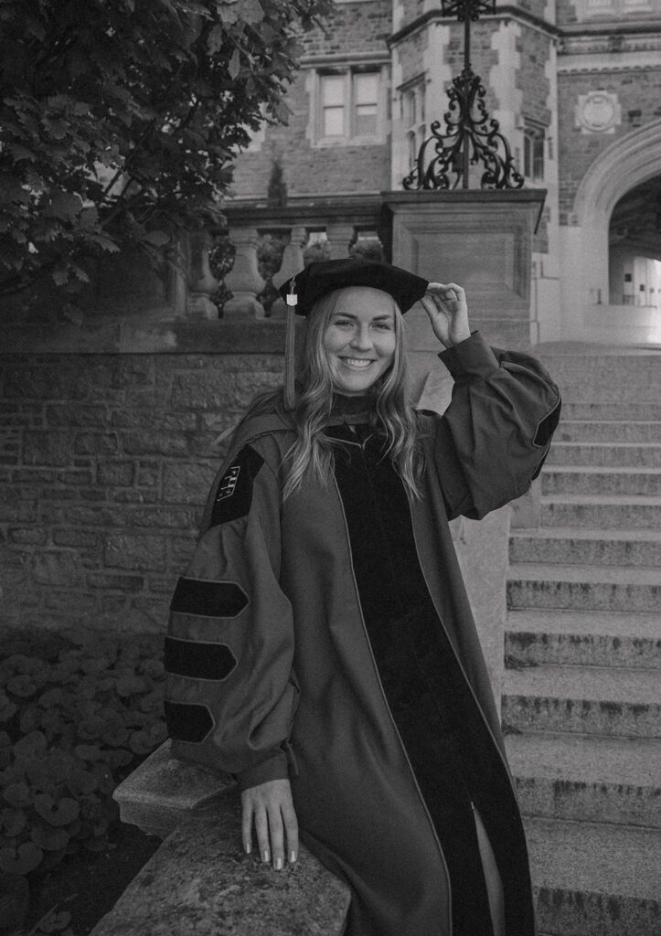 WashU graduation photos in st. louis